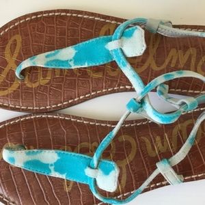 Sam Edelman Flip Gigi Thong leather Sandals New